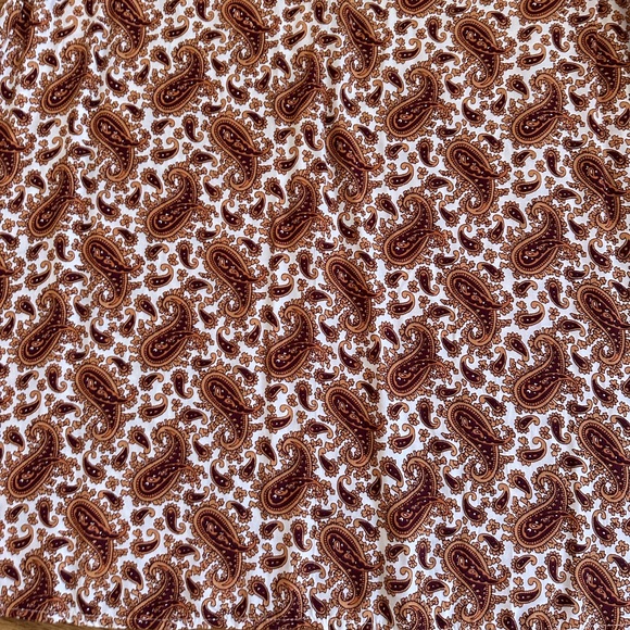 Faithfull the Brand Juniper Midi Dress Sable Paisley US 8 - Picture 12 of 16